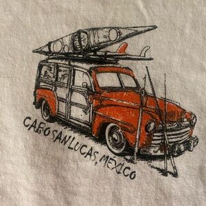 Yazbek Cabo San Lucas Mexico White T-Shirt